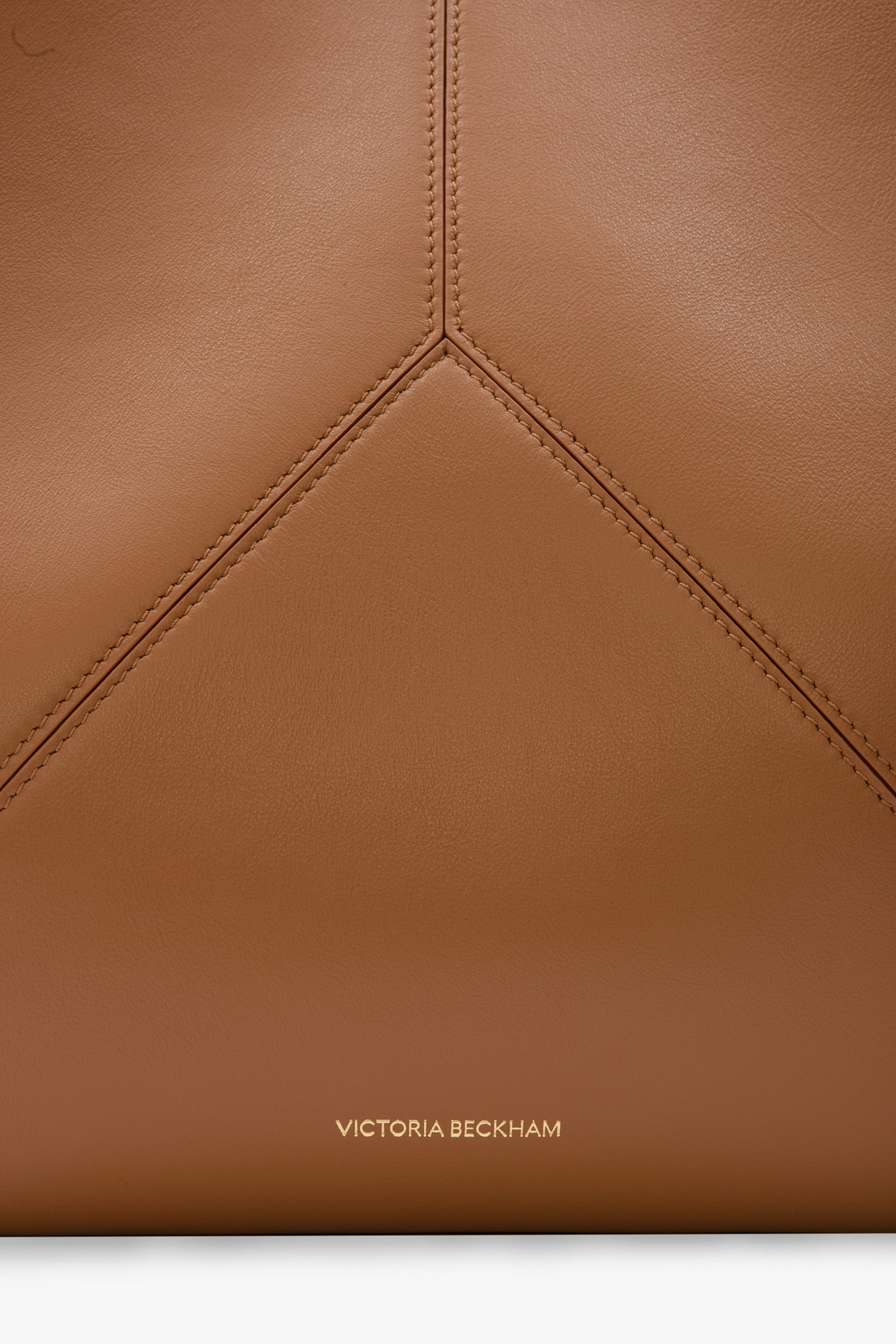 Victoria Tote In Tan Soft Leather - 5