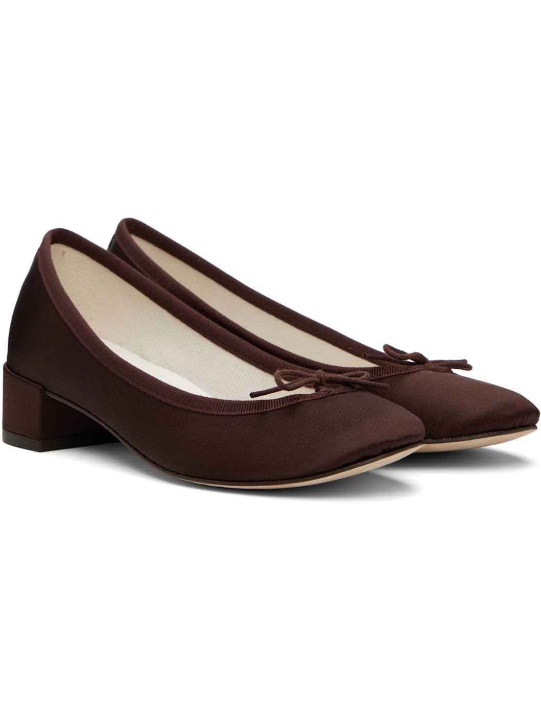 SSENSE Exclusive Brown Camille Heels - 4