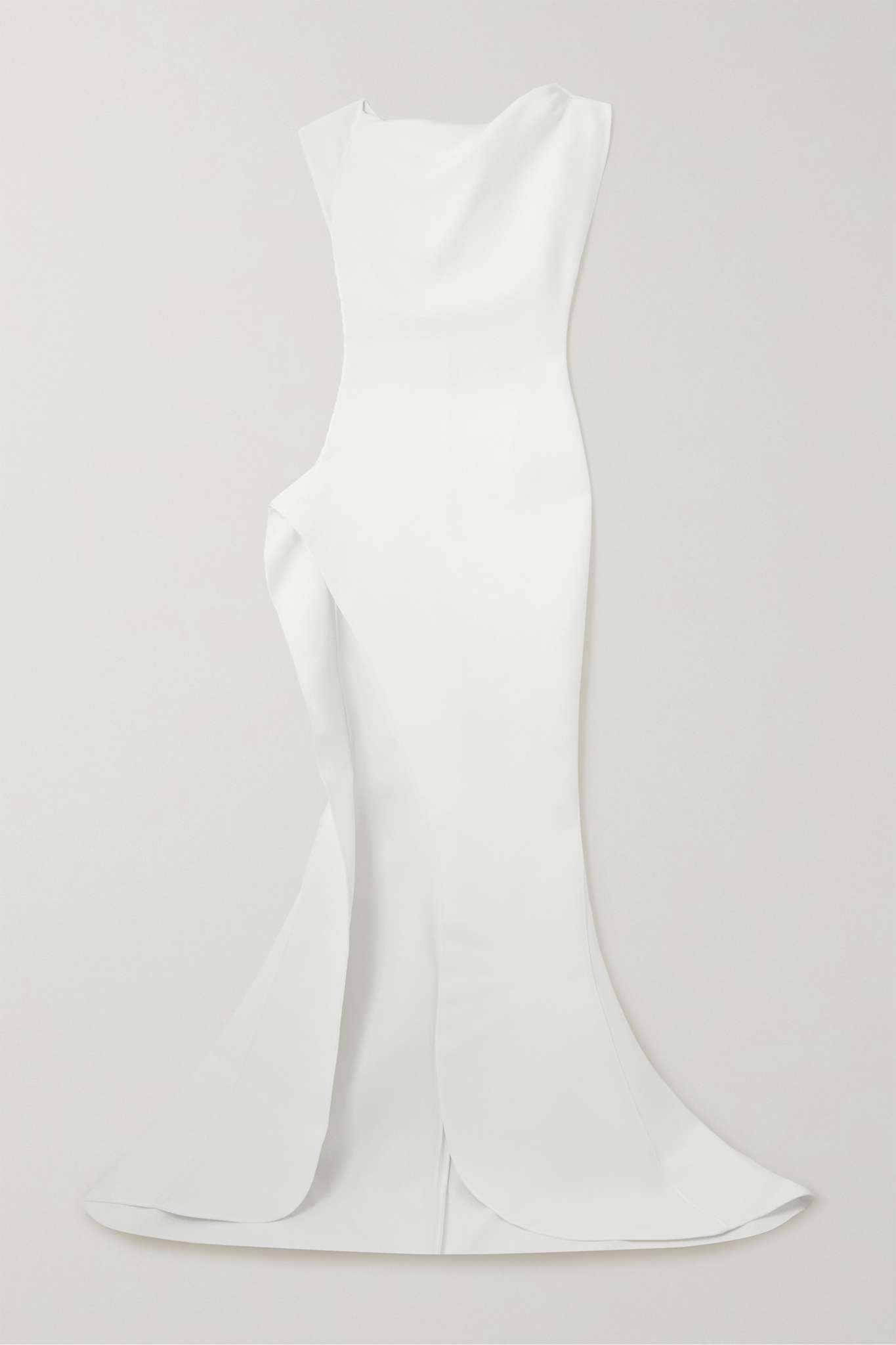 Victoire draped crepe gown - 1