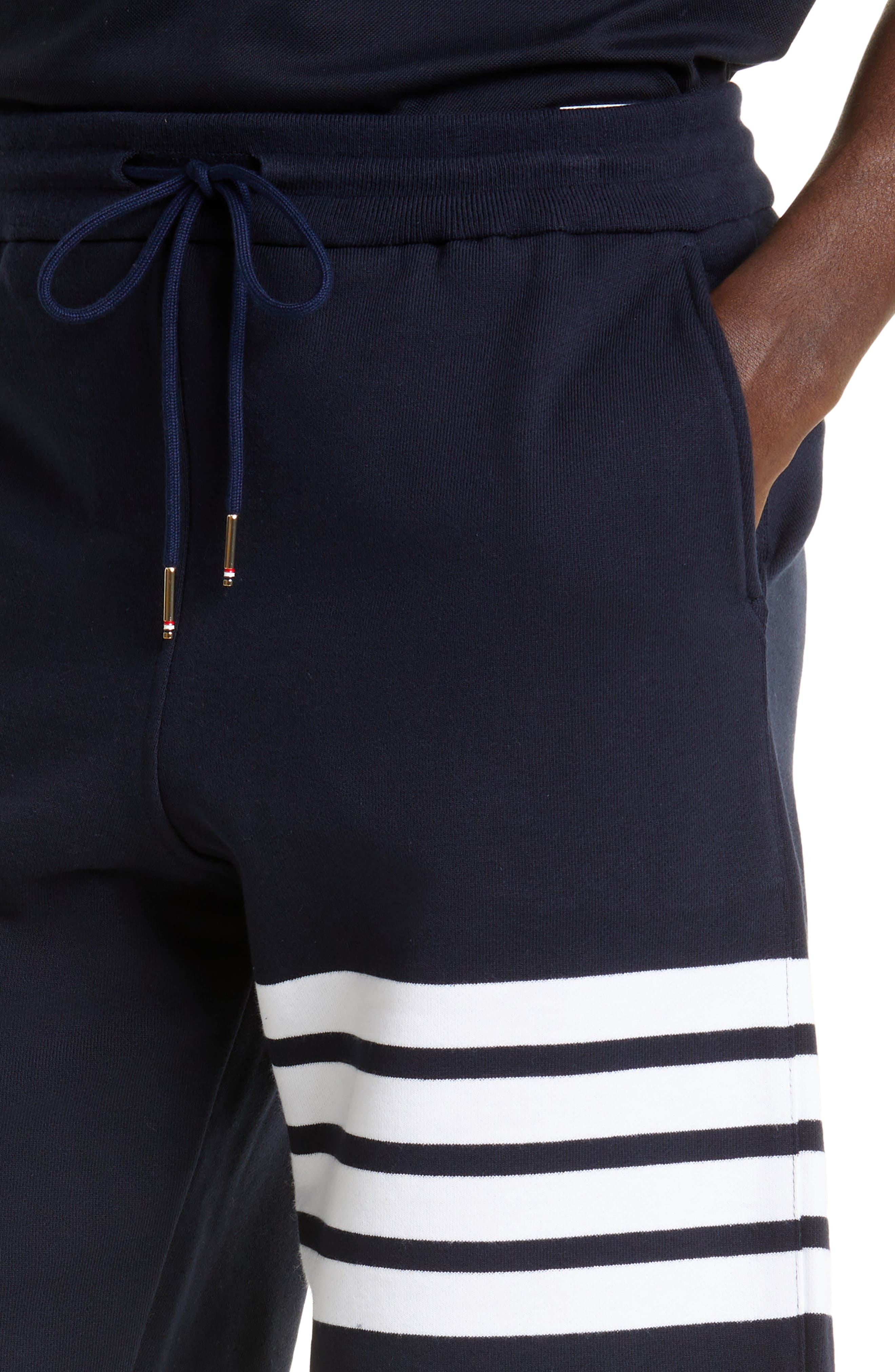 Four Bar Sweat Shorts - 5