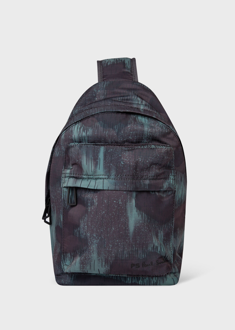 Camo Print Sling Backpack 1