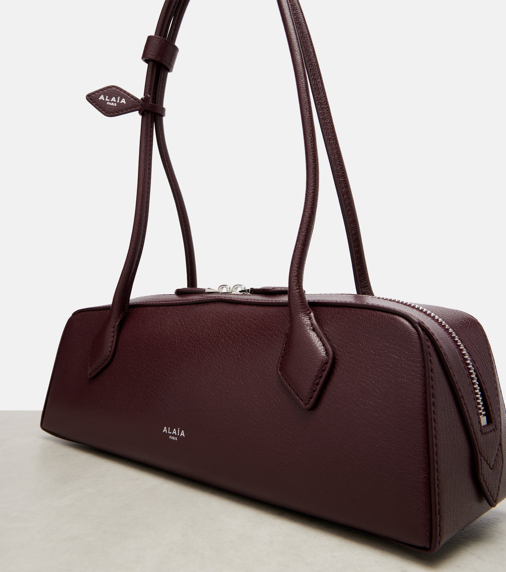 Le Teckel Medium leather shoulder bag - 5