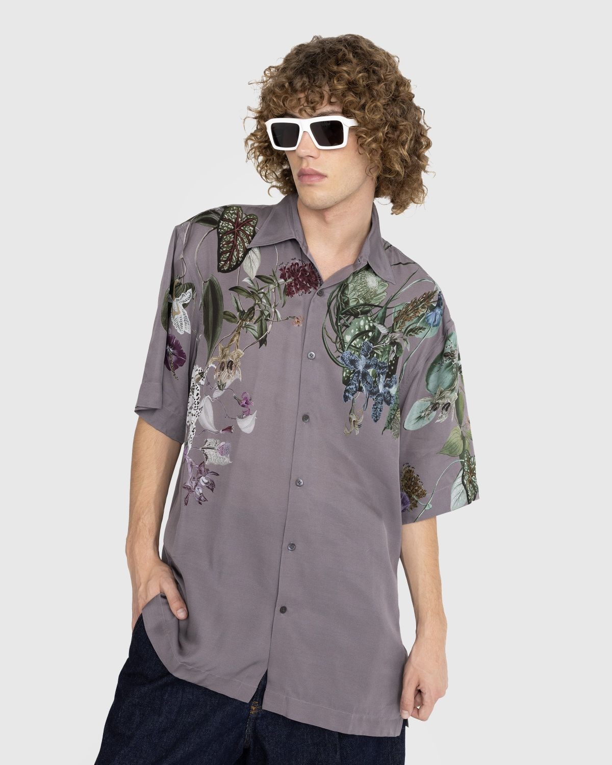 Dries van Noten – Cassidye Shirt Mauve - 2