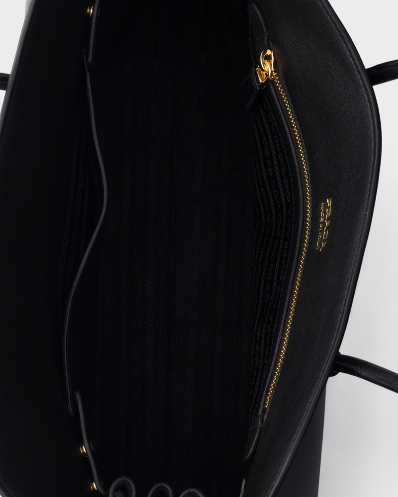 Large leather tote bag 4