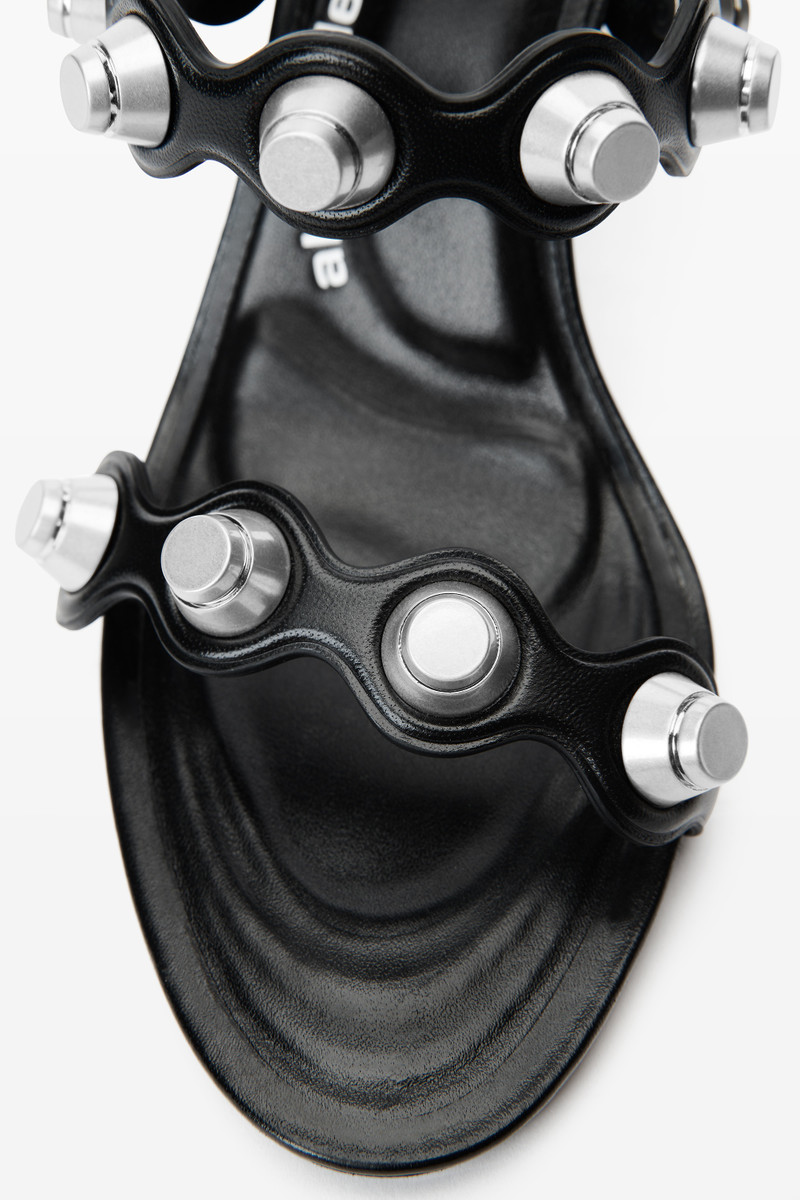 riot 85mm lambskin leather sandal 4