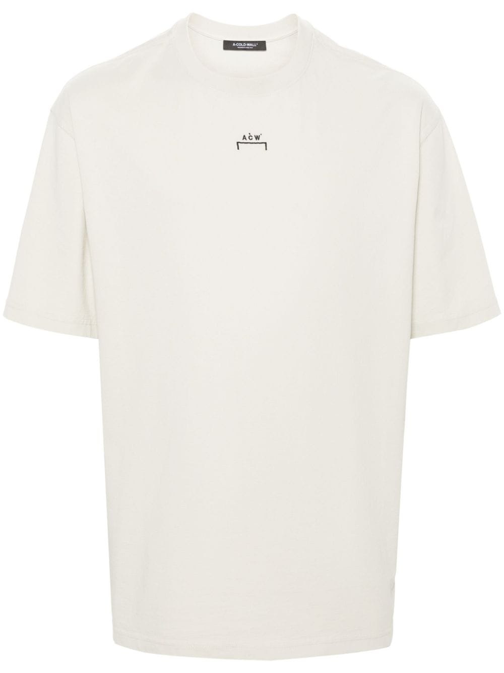 Essential logo-embroidered T-shirt - 1