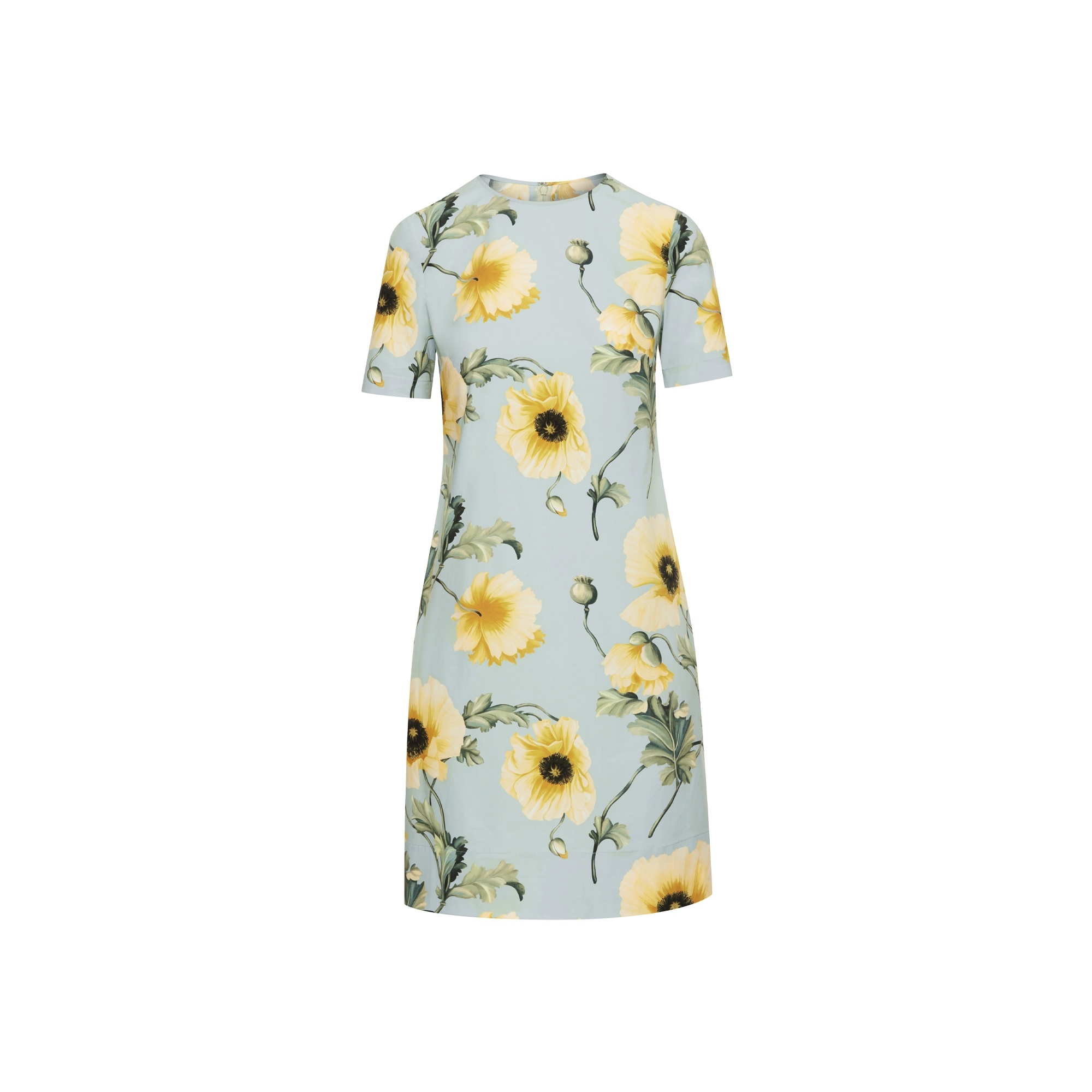 POPPY COTTON POPLIN SHIFT DRESS - 5