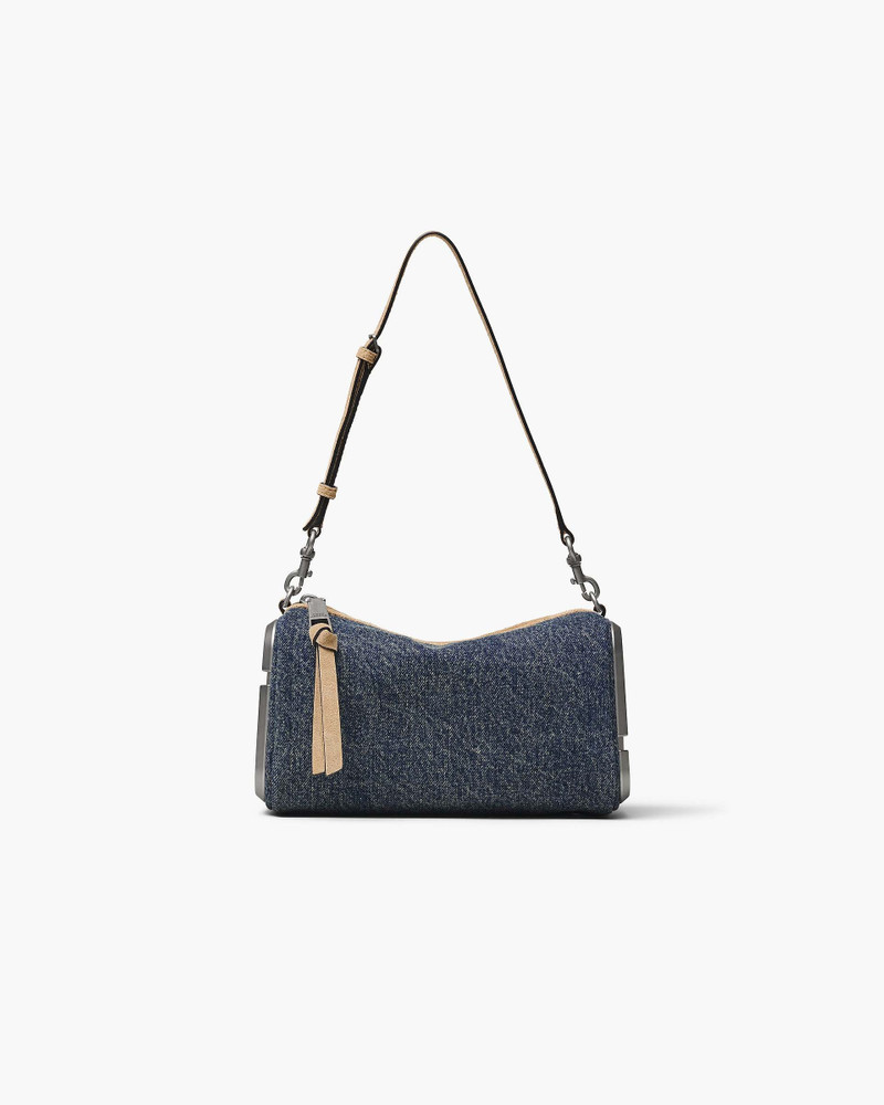 THE DENIM SUEDE SNAPSHOT SHOULDER BAG 1