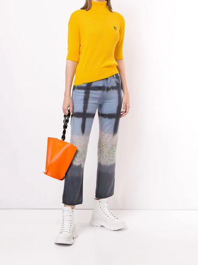 MSGM M Cupido embroidery knitted top outlook