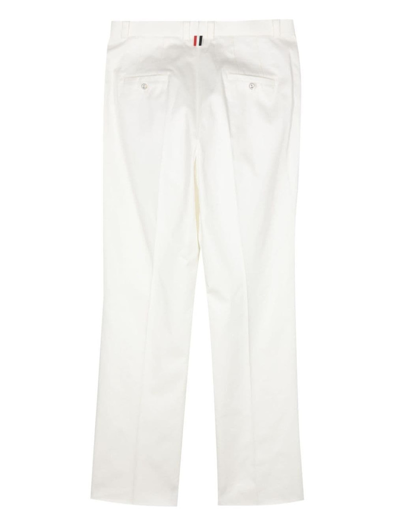 Thom Browne mid-rise straight-leg trousers outlook