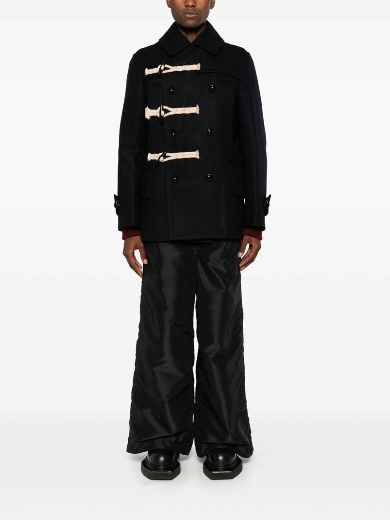 sacai wool duffle jacket outlook