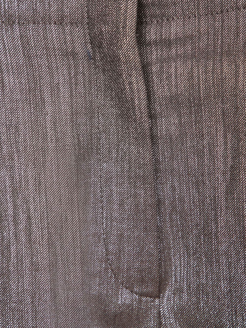 lurex-detail trousers - 3