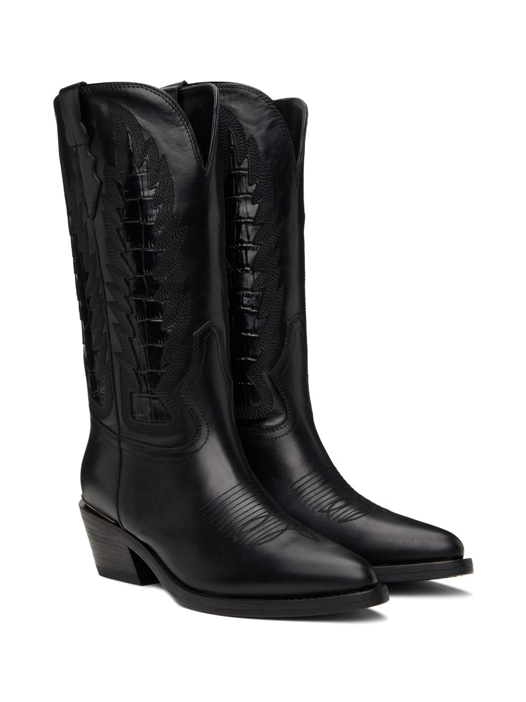 Black Whitney Boots - 4