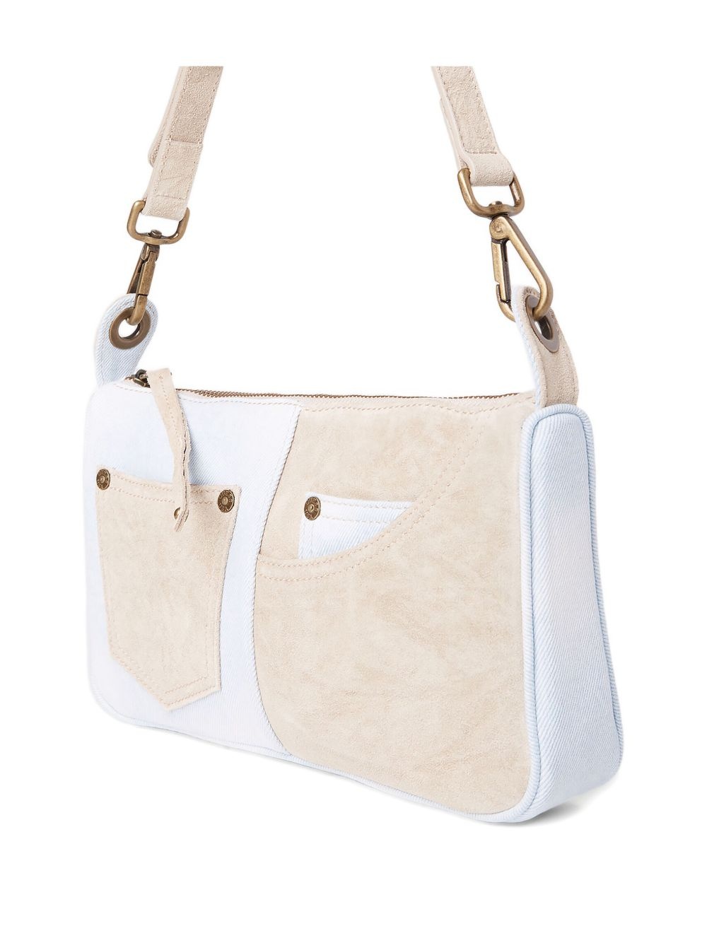 denim shoulder bag - 4