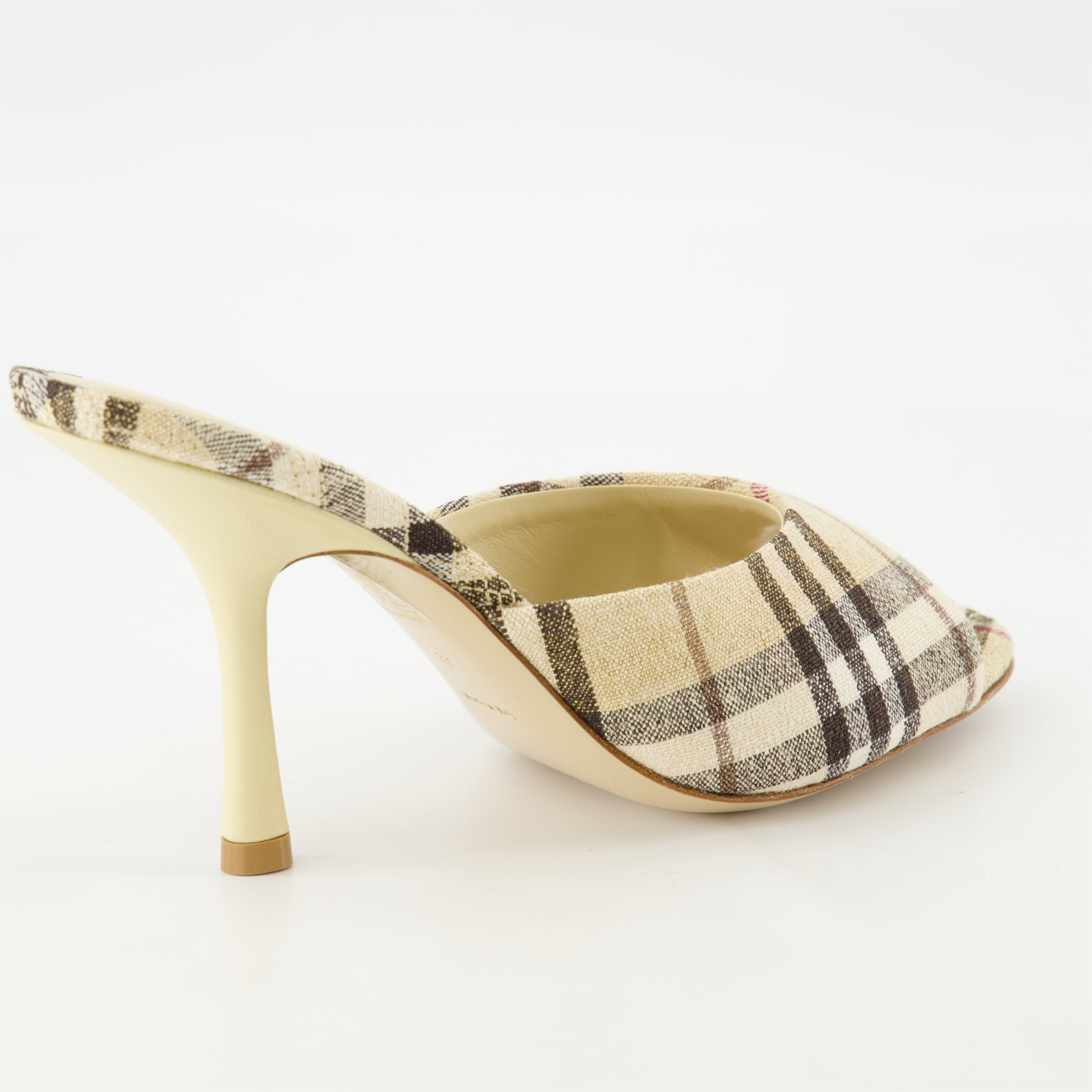 Mules à carreaux - 4