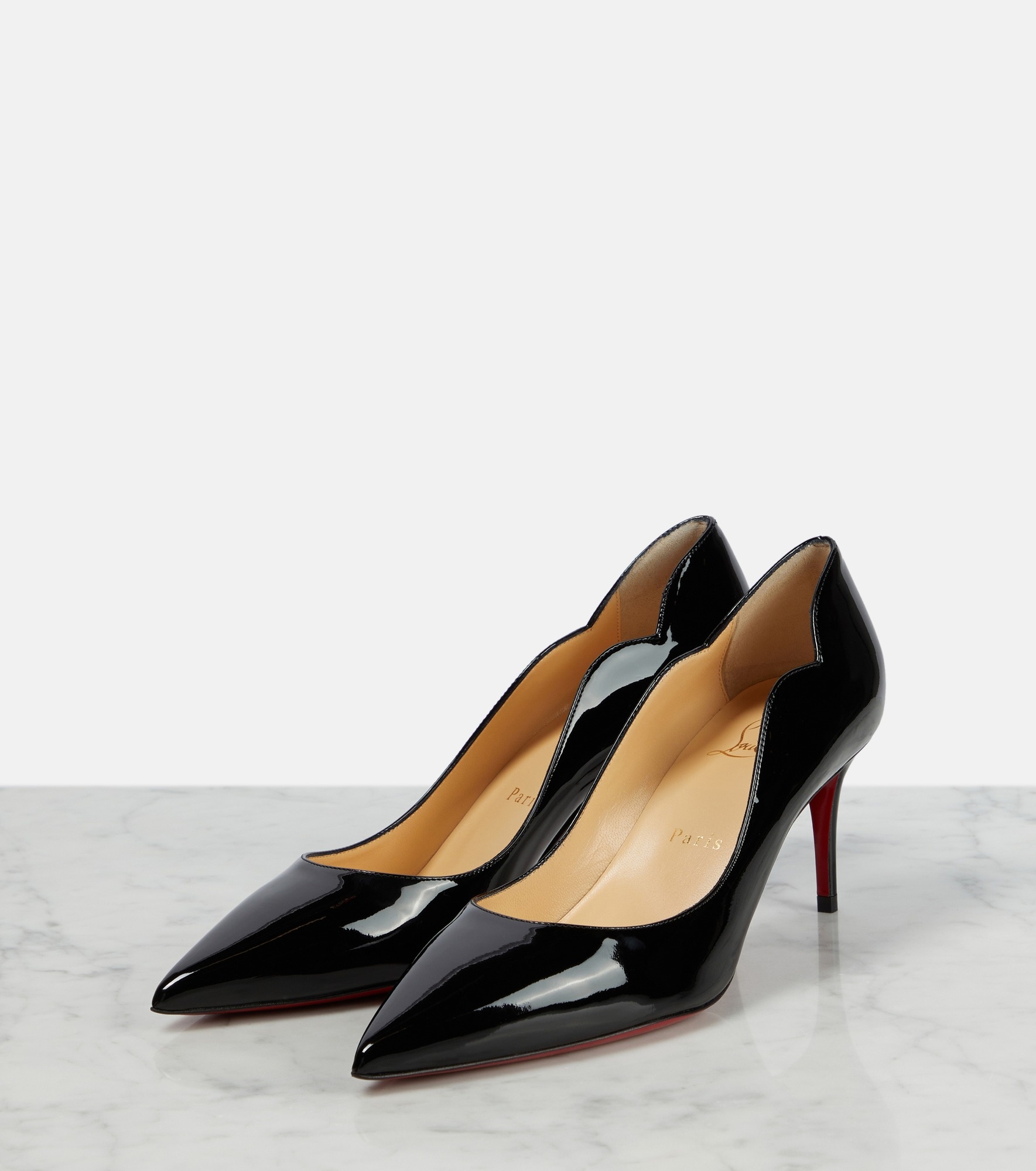 Hot Chick 70 patent leather pumps - 4