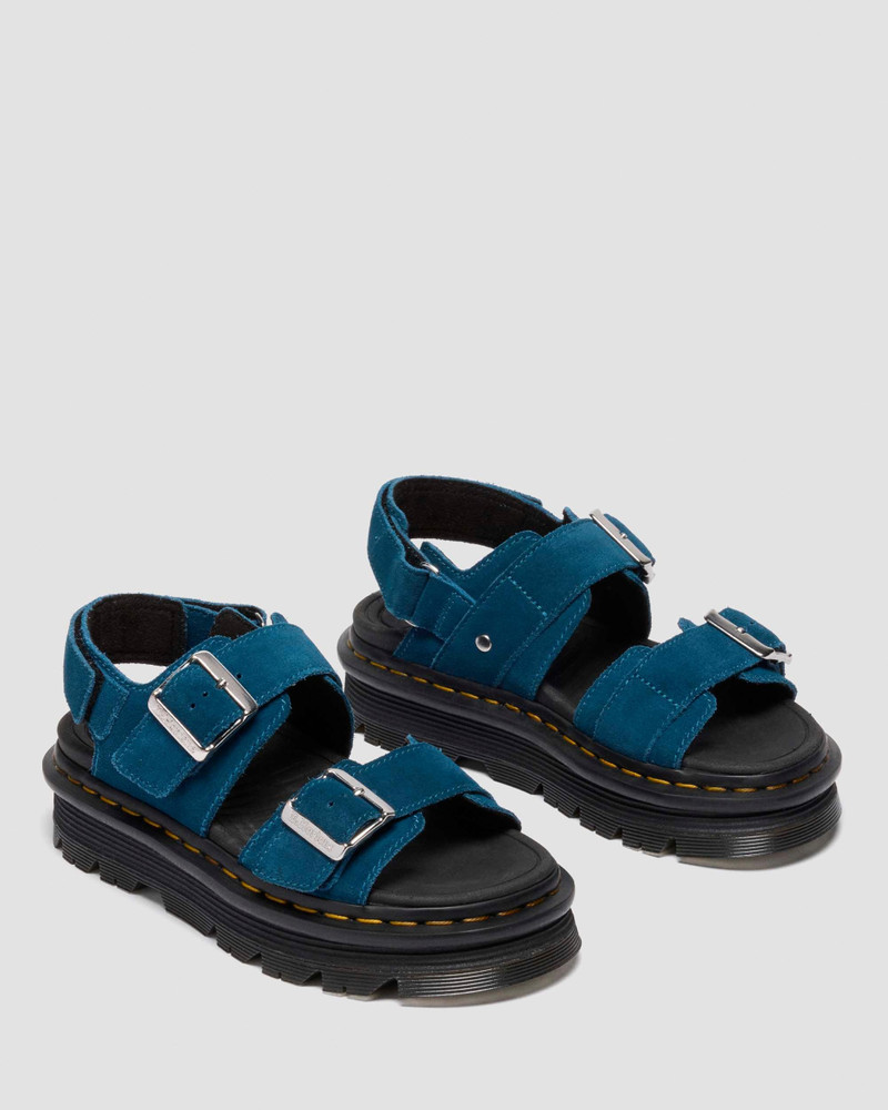 Zebzag Suede Sandals 5