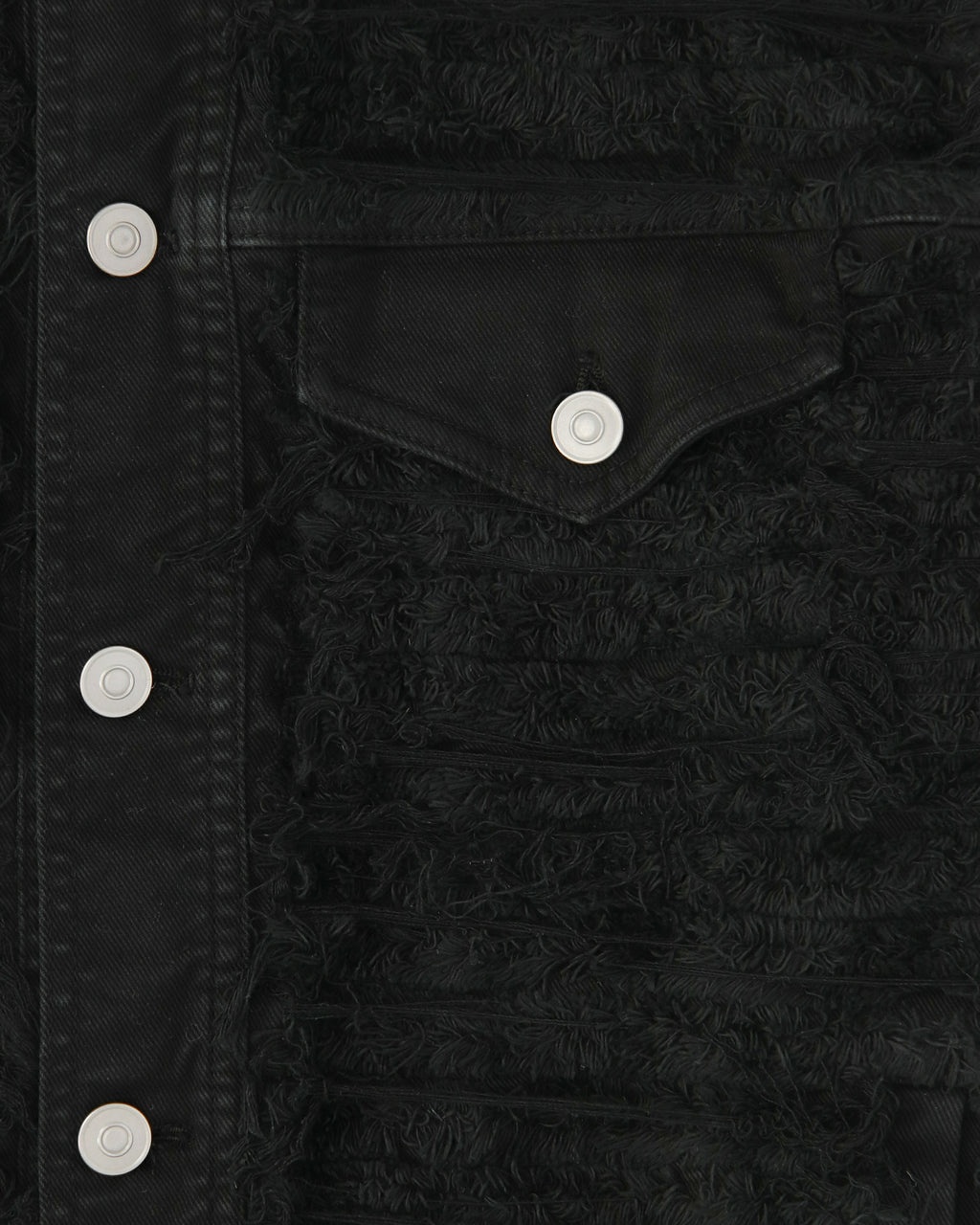 STUDDED DENIM JACKET BLACKMEANS - 6