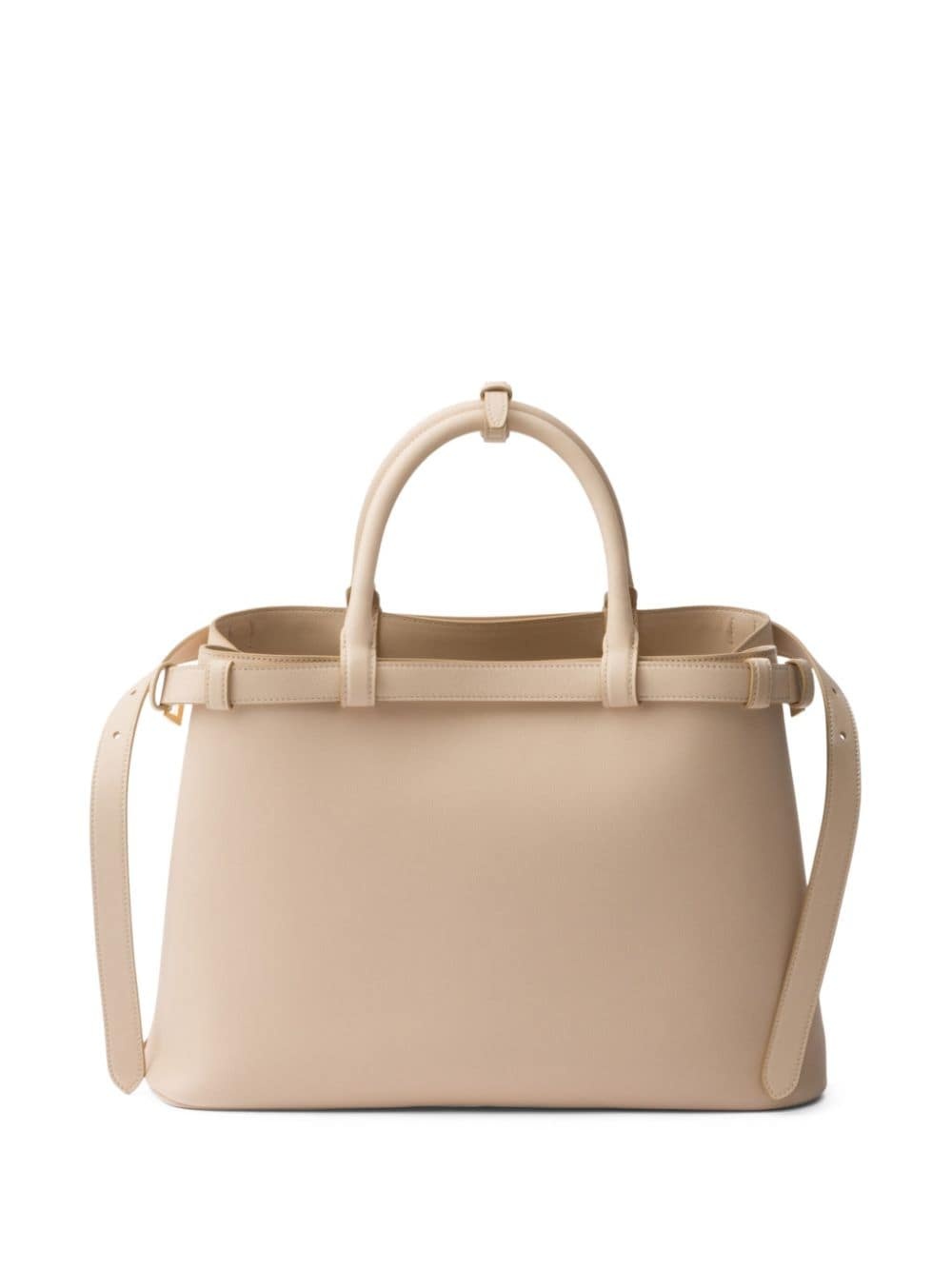 logo-stamp leather tote bag - 2