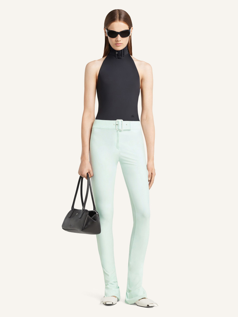 courrèges BUCKLE TECH JERSEY PANTS outlook