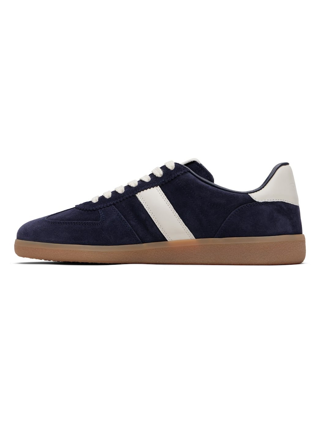 Navy Suede Archer Sneakers - 3