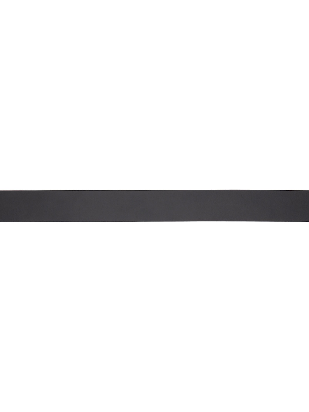 Black Logo Engraved Buckle Belt - 2