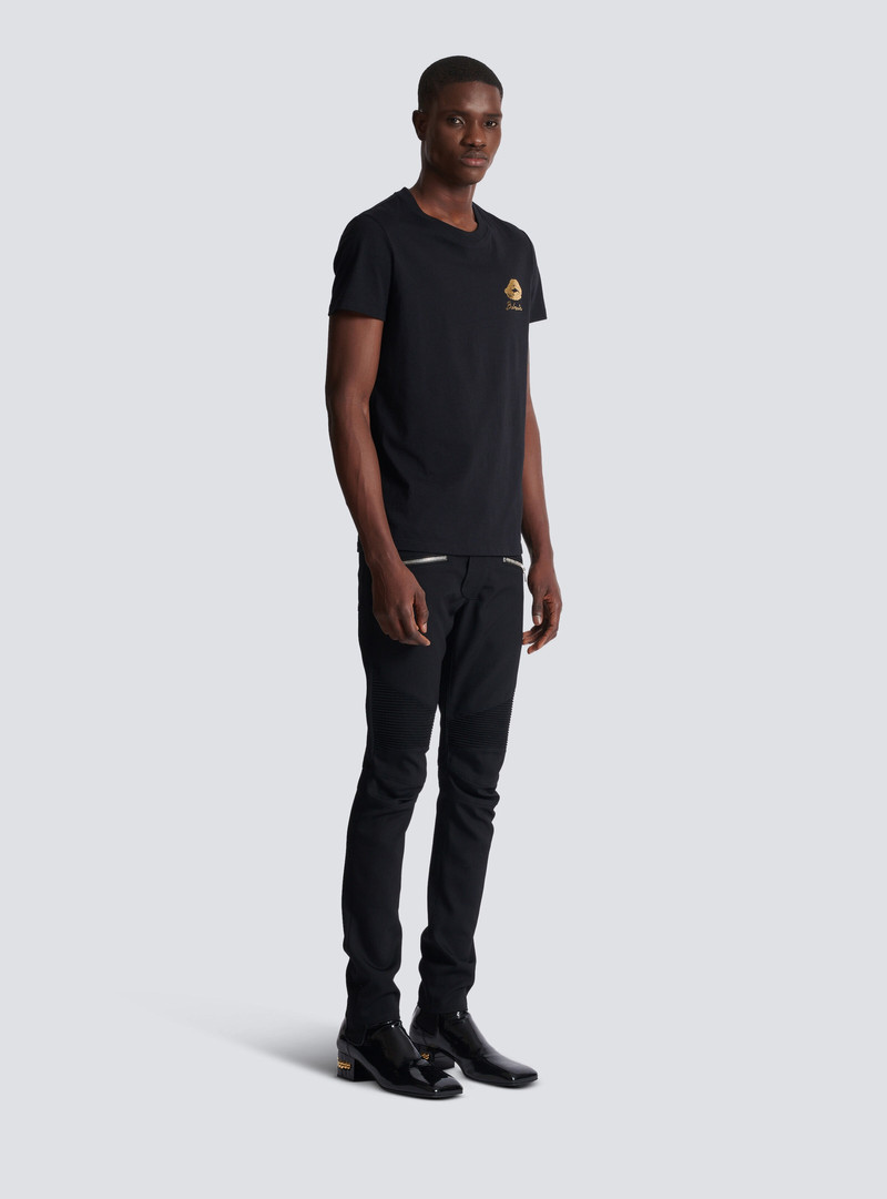 Balmain Kiss 인쇄가있는 T 셔츠 3