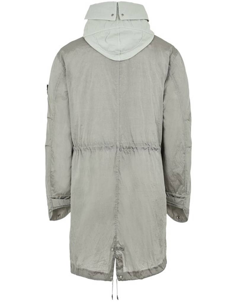 Stone Island 70919 NYLON METAL IN ECONYL® REGENERATED NYLON WITH PRIMALOFT®-TC PEARL GRAY outlook