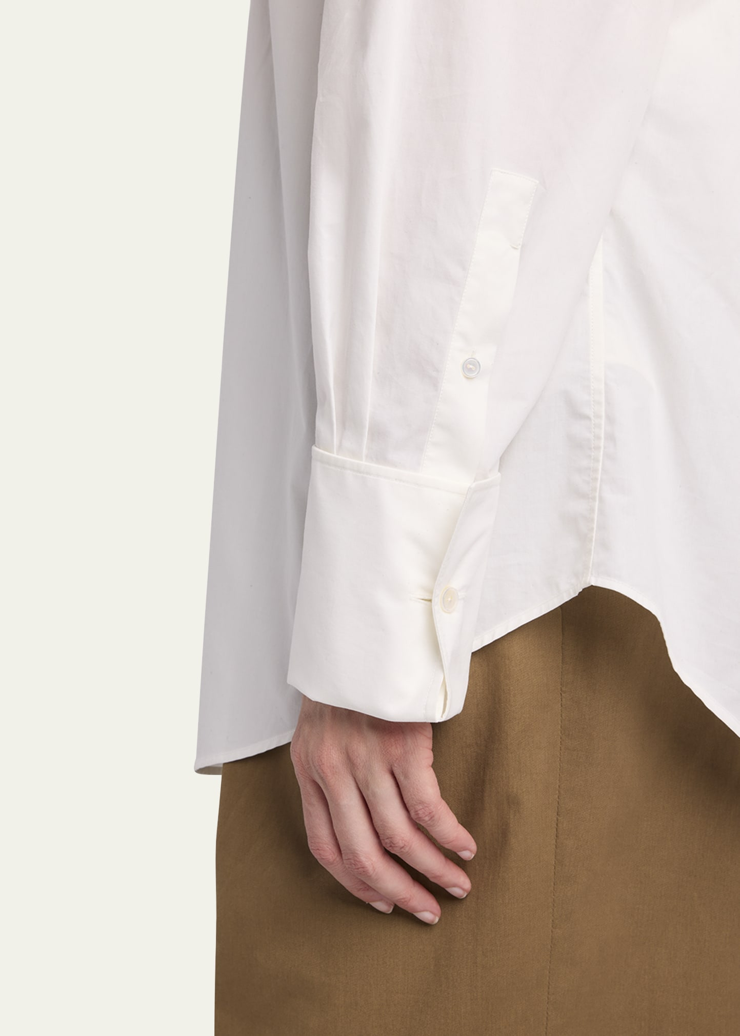 Ment Poplin Button-Down Shirt - 5