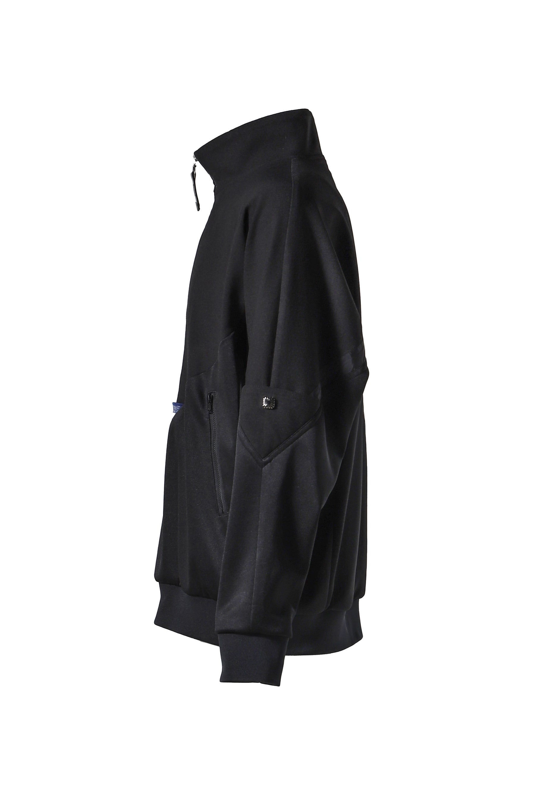 HALF ZIP TRACK JACKET / BLK - 3