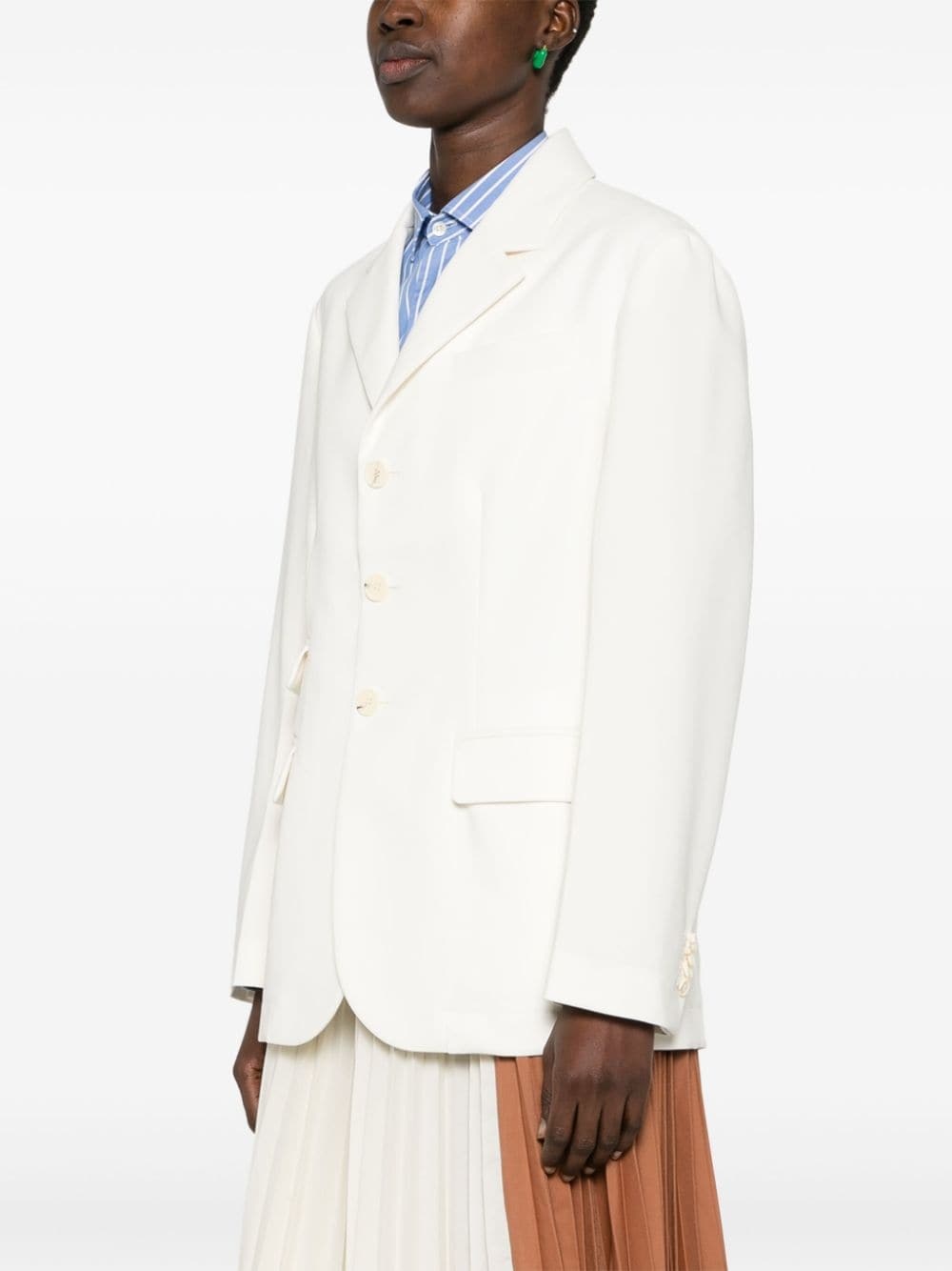 single-breasted blazer - 3