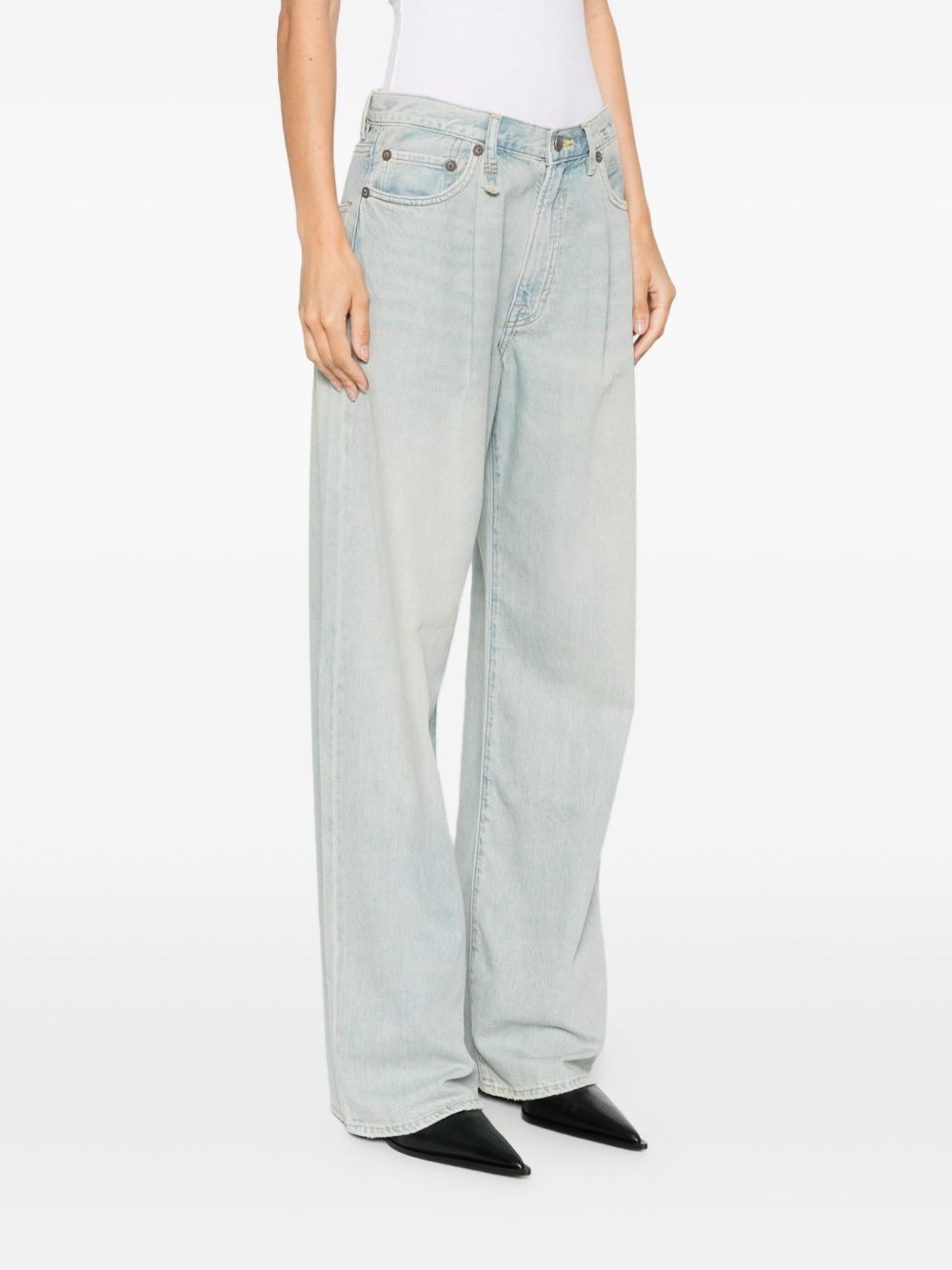 Damon pleated jeans - 3