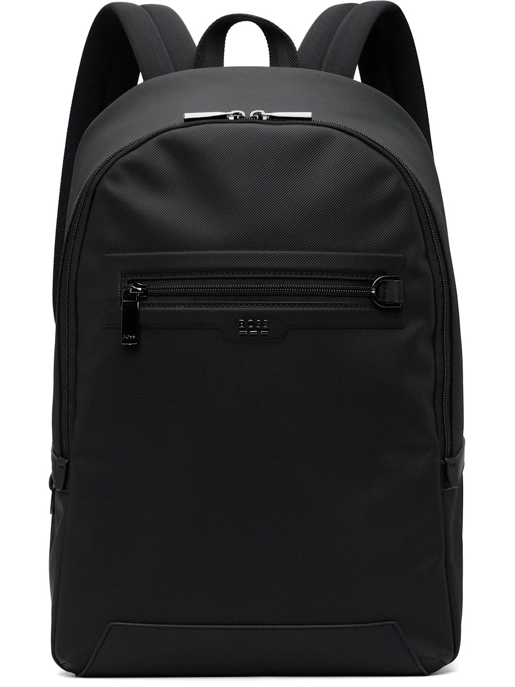 Black Logo Hardware Backpack - 1