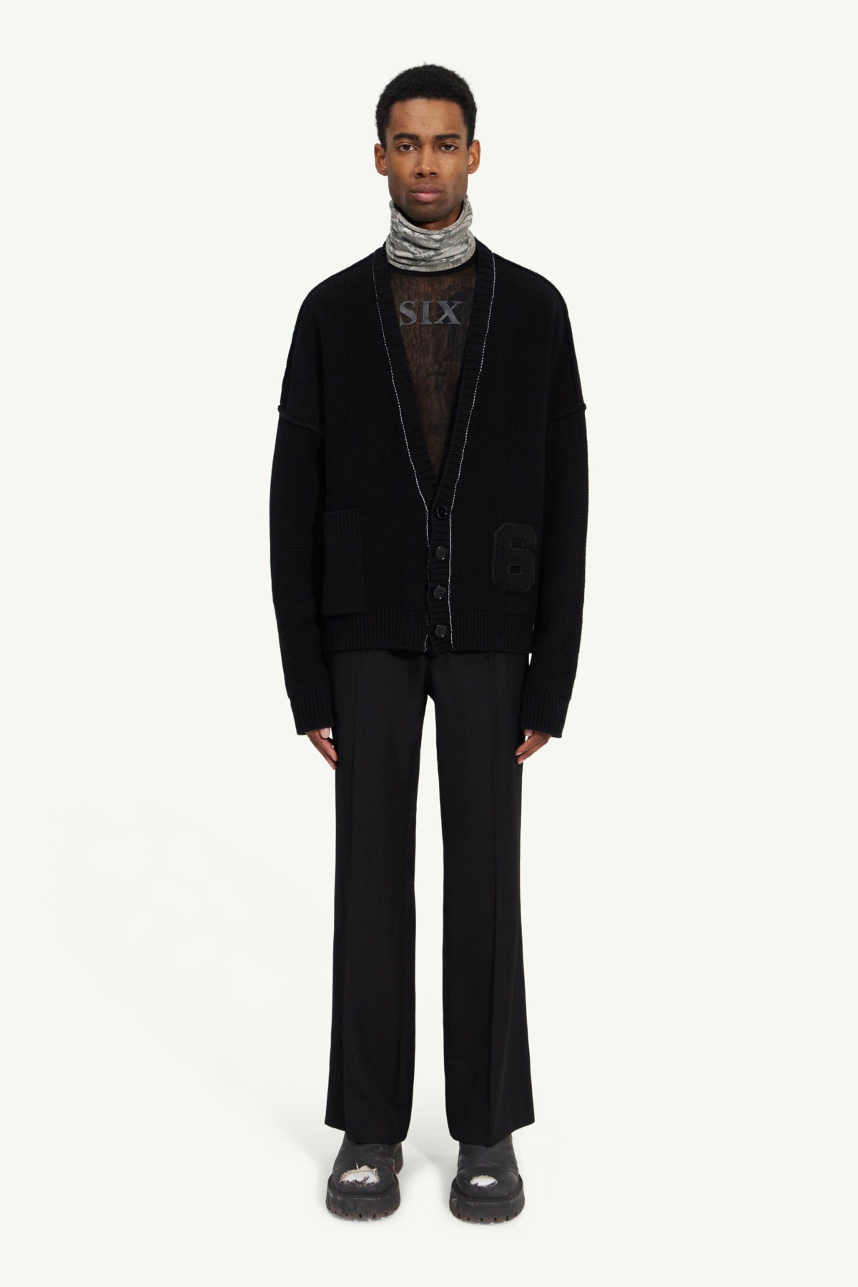 Logo cardigan - 1