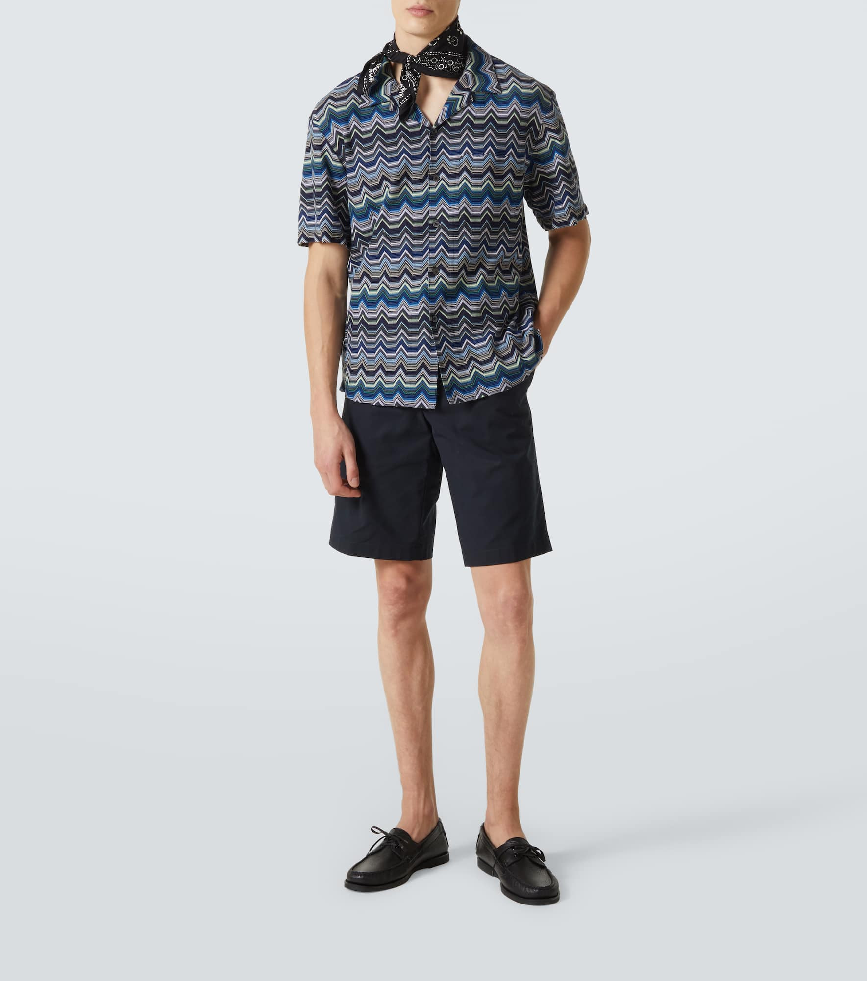 Zigzag cotton shirt - 2