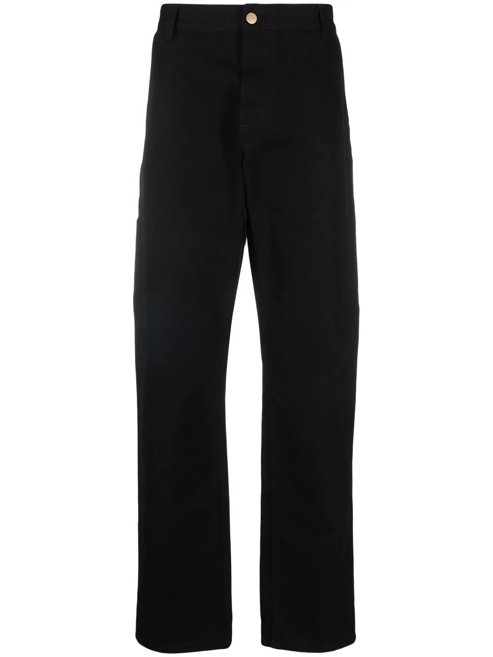 high-rise straight-leg trousers - 1