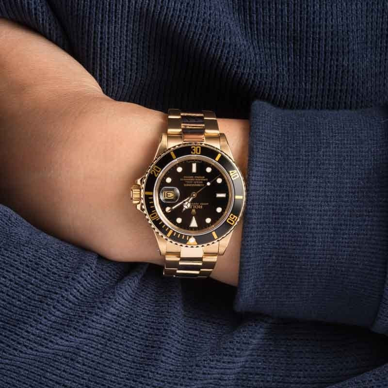 Rolex Submariner 16808 Black Dial - 5