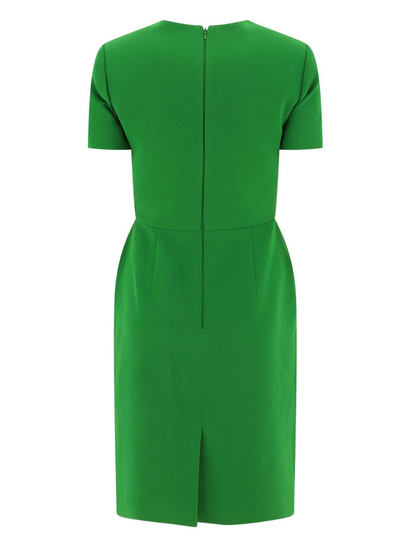 ELIE SAAB jewel-embellished short-sleeve dress outlook