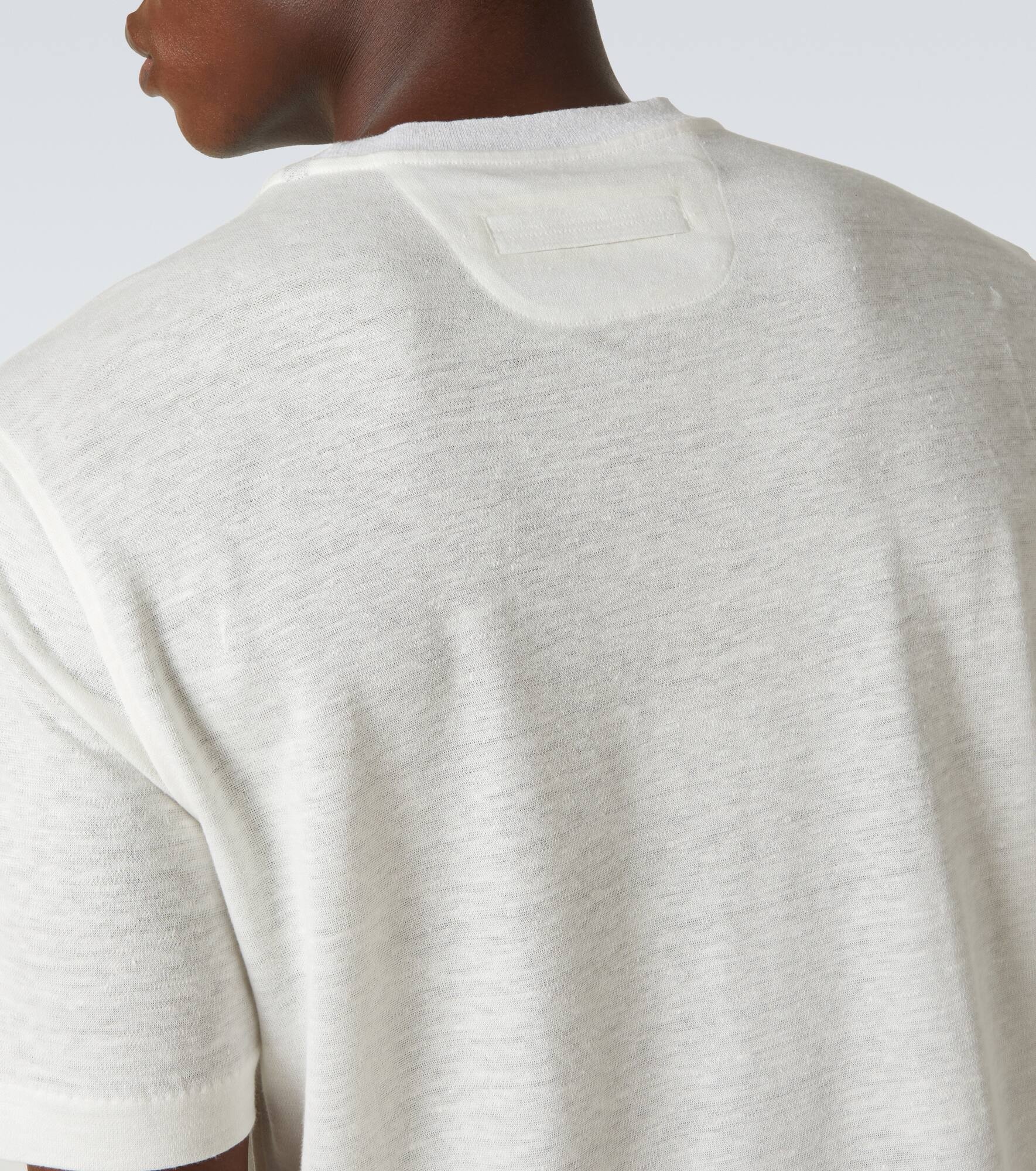 Linen T-shirt - 6
