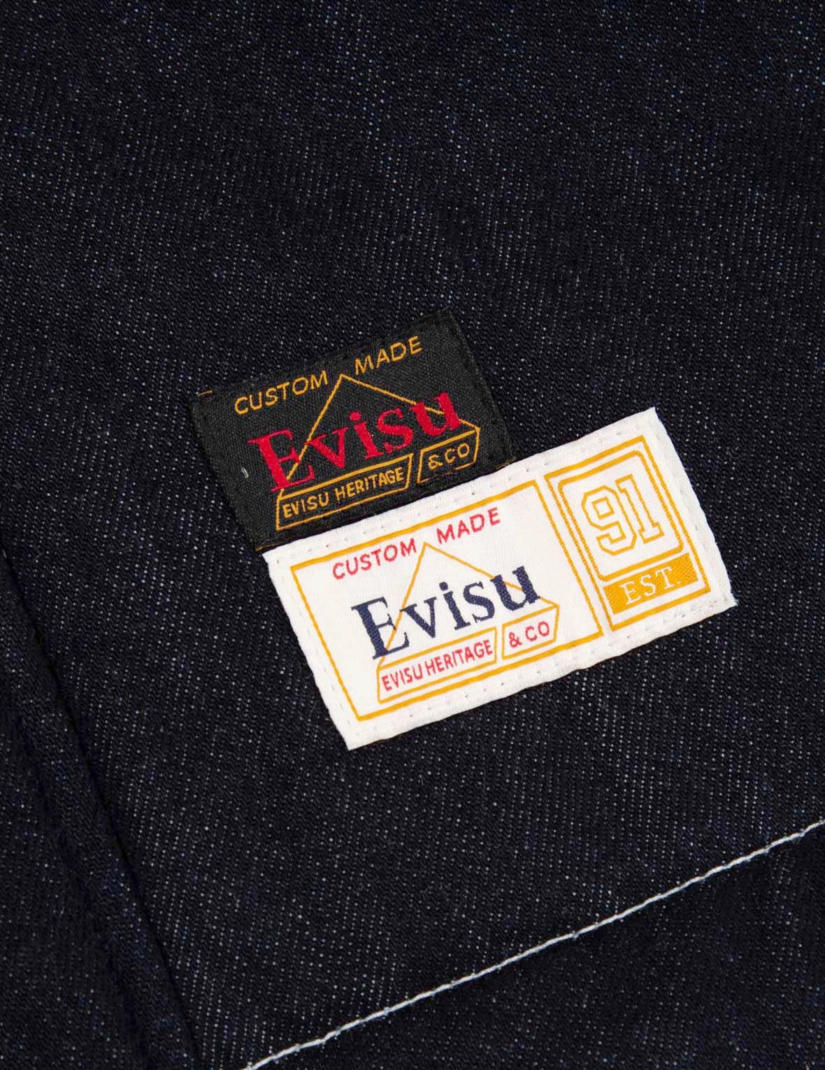 MULTI-POCKET DENIM PADDED COAT - 11