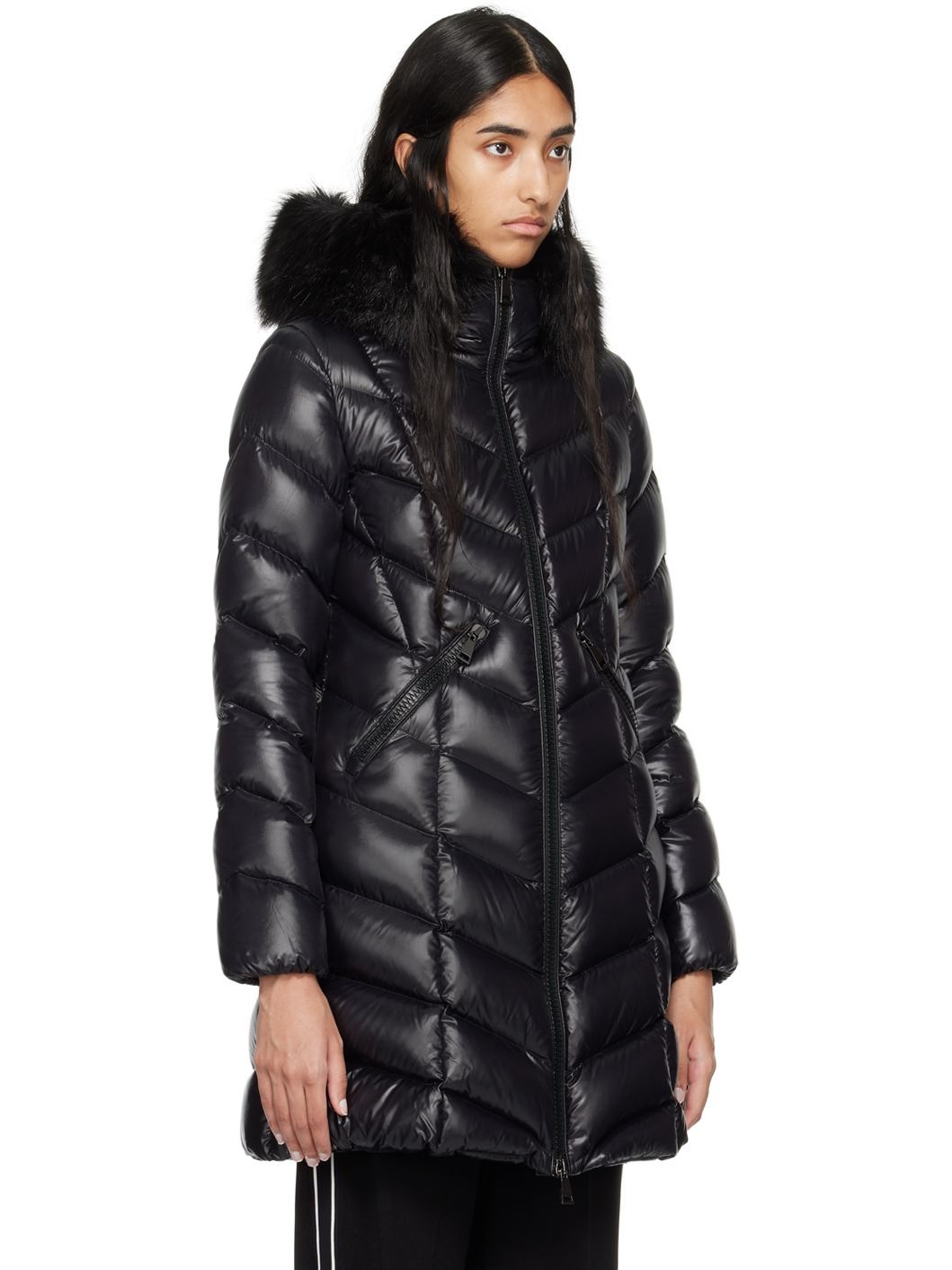 Black Fulmarus Down Coat - 2