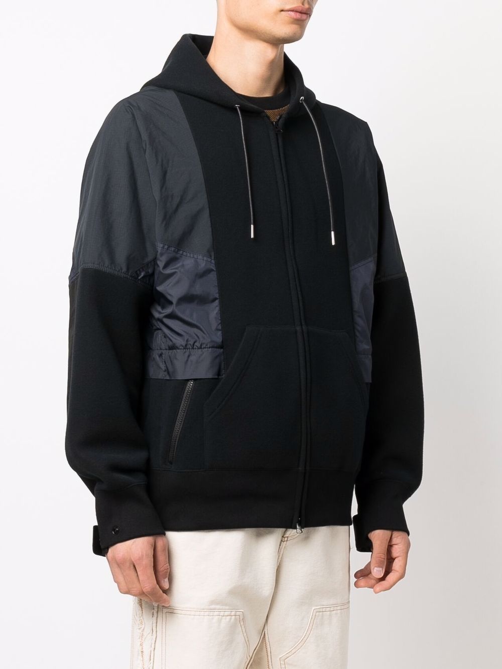 drawstring-hooded jacket - 3