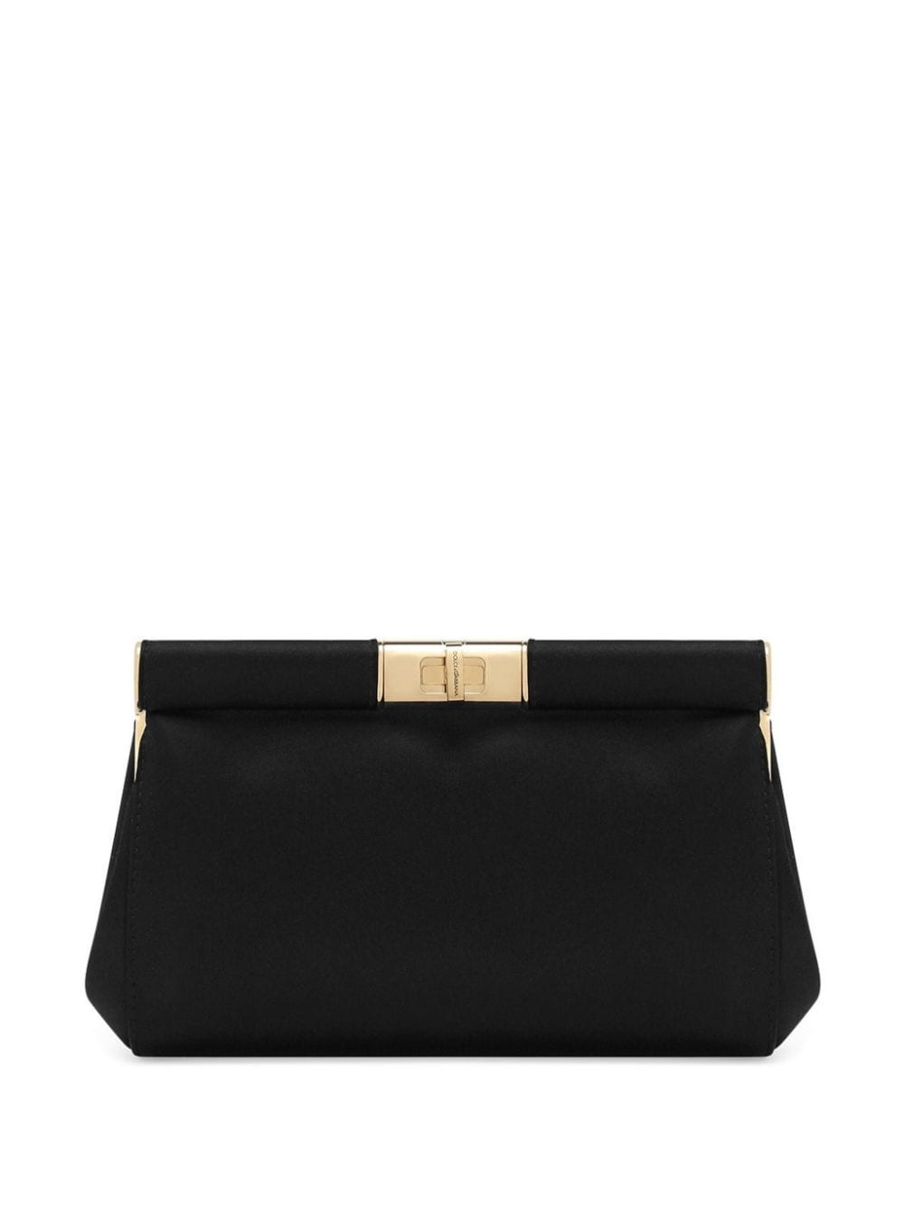 leather clutch bag - 1