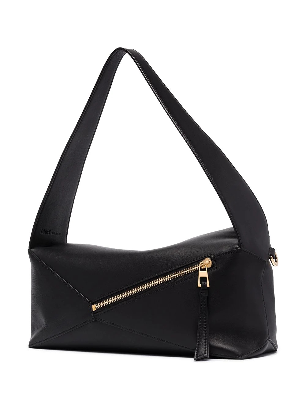 Puzzle leather shoulder bag - 3