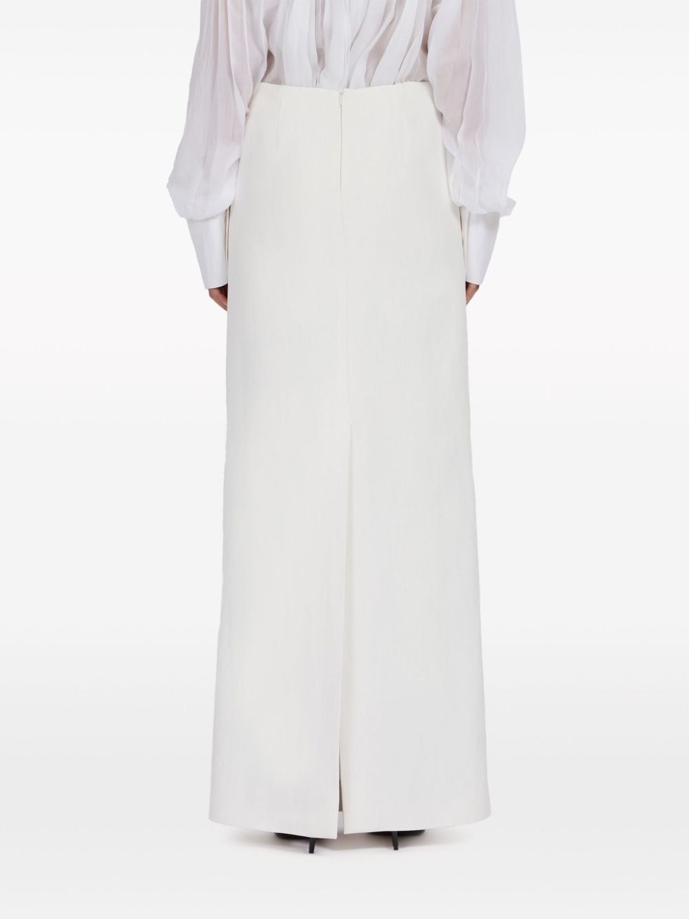 high-waisted maxi skirt - 3