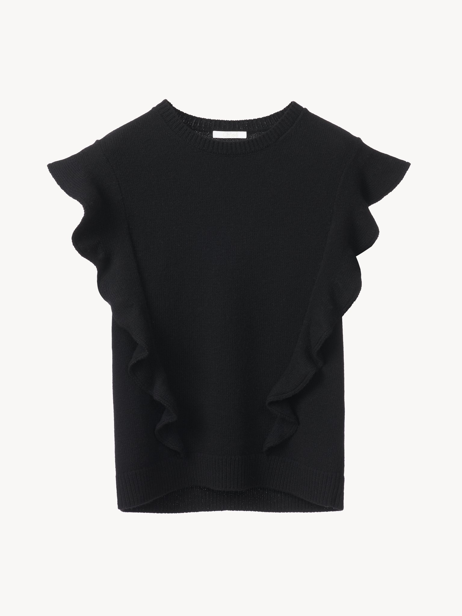 SLEEVELESS KNIT BLOUSE - 4