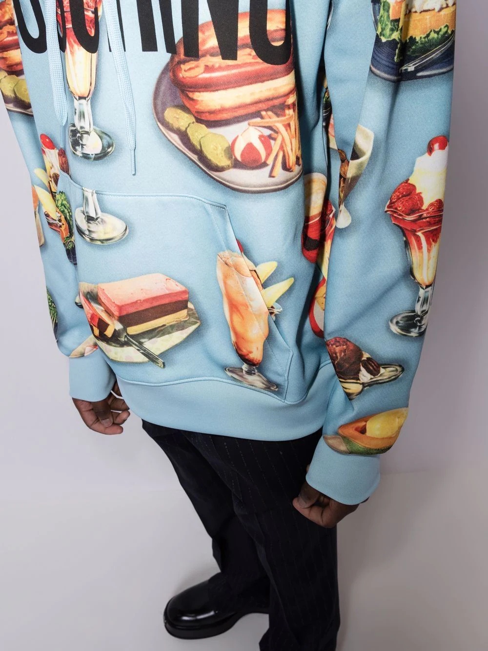 Diner Group-print hoodie - 4