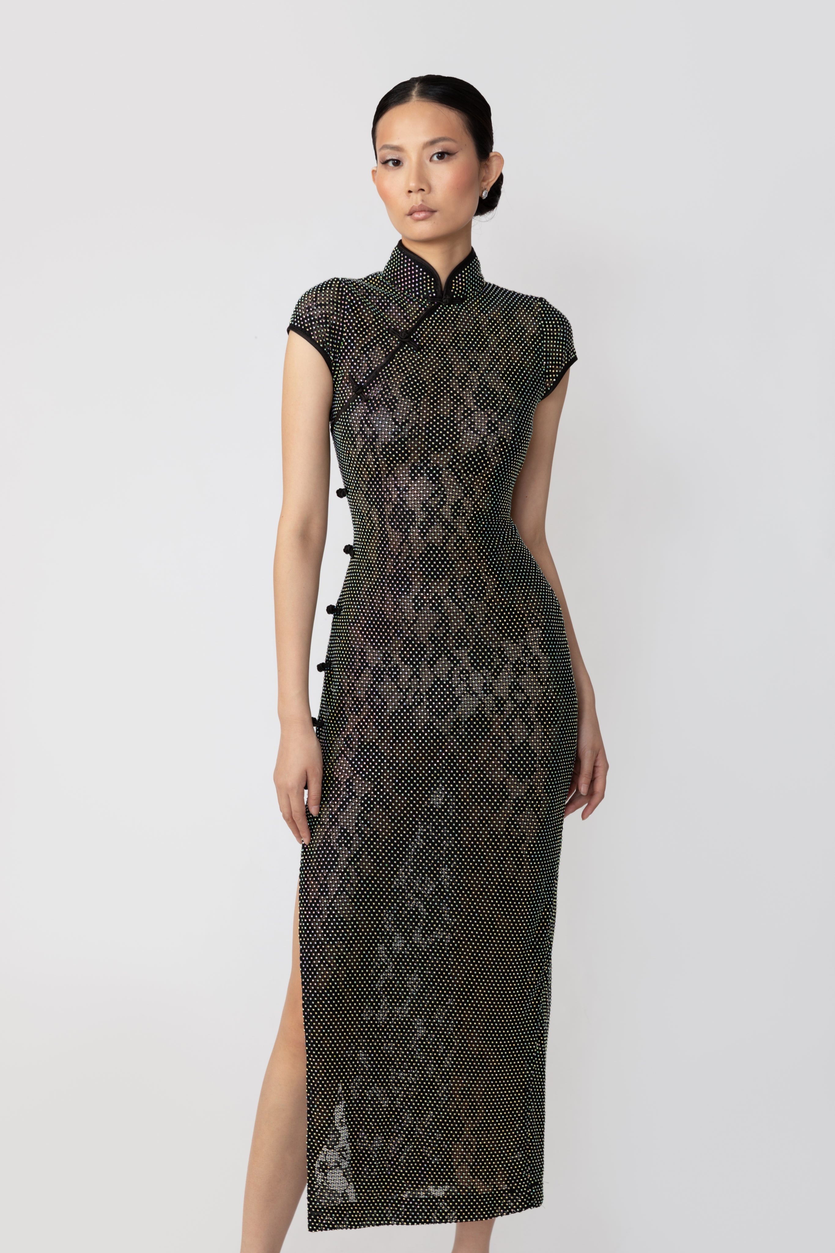 CHARLOTTE CRYSTAL DRESS - 4