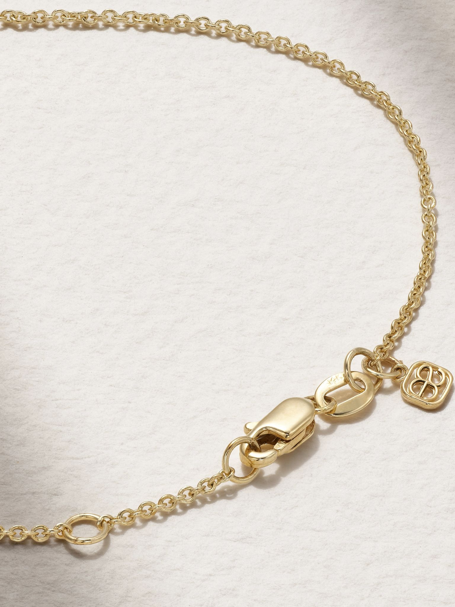 Mrs 14-karat gold diamond bracelet Gold - 3