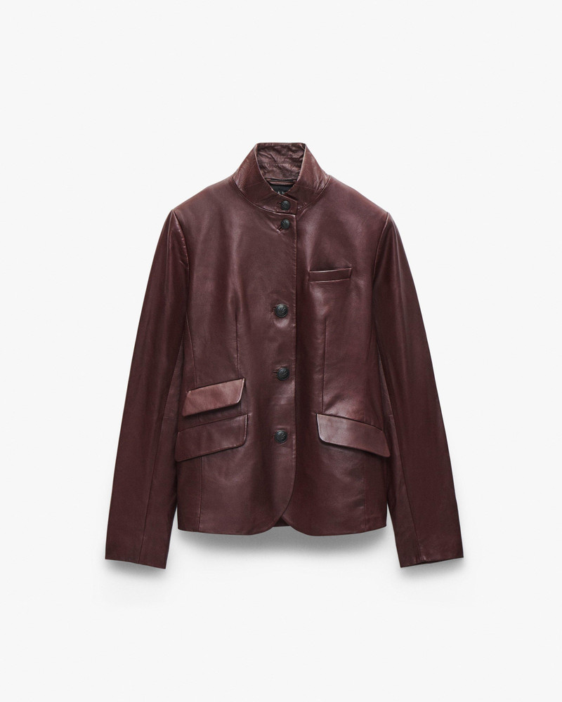 Slade Leather Blazer 1